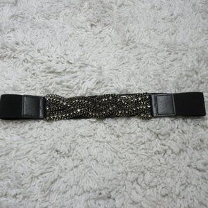 Bcbgmaxazria Twist Stone-Chain Waist Belt sz S